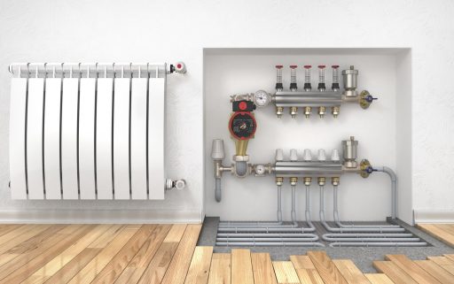 монтаж отопления